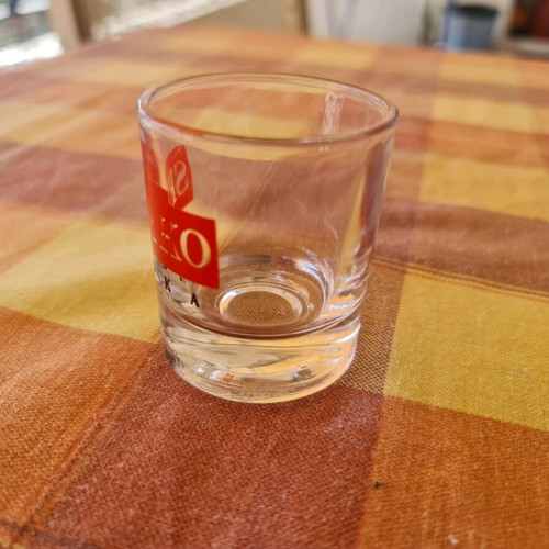 Seliko Vodka collectible shot glass used 90-2000