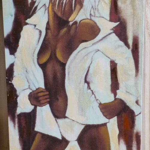 Pierre Farel Canvas Frame like new with Sensuality design