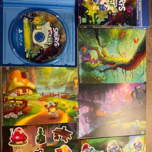 The Smurfs Mission Vileaf PS4 Smurftastic Edition like new