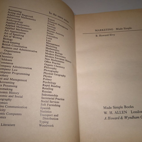 Made Simple Vintage Book Set used, Company Administration Marketing Accounting