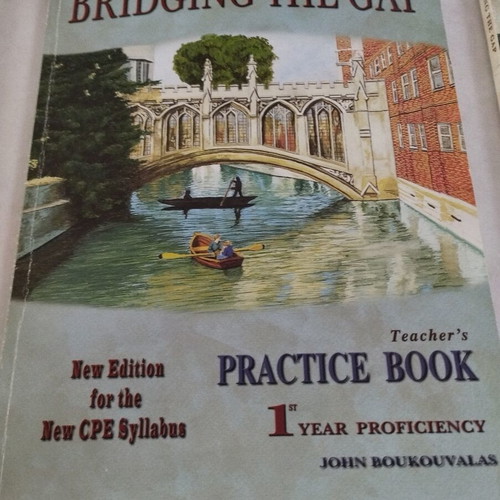 Bridging the Gap Proficiency Teacher's Book Set like new with bonus Cambridge Past Papers
