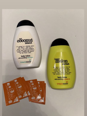 Body creams new, 2 x 200ml, coconut and melon scent