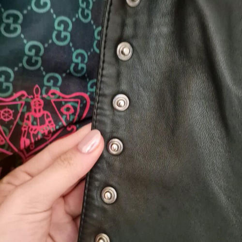 Vintage Genuine Leather jacket like new, size S, black