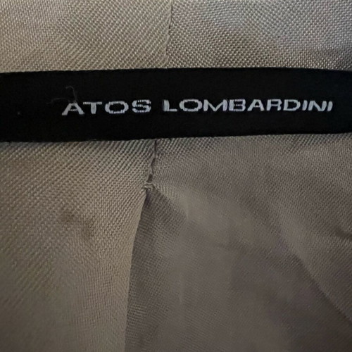 Women's trench coat Atos Lombardini used, gray, size S
