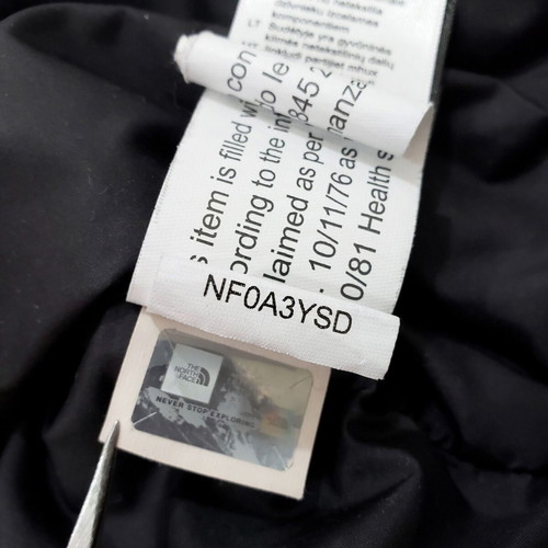 The North Face Paralta Nuptse women's puffer jacket like new, black, S-M