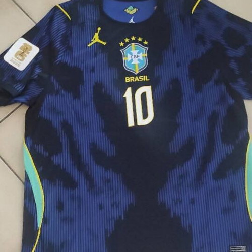 Brazil National Team 2026 World Cup Away Jersey Neymar Jr 10 Jordan