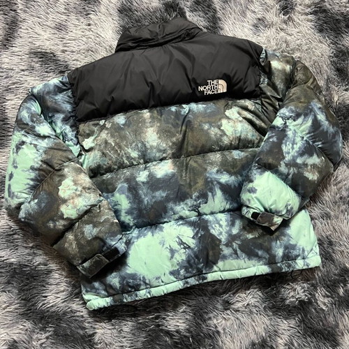 The North Face 1996 Retro Nuptse Jacket used, size M, wasabi green