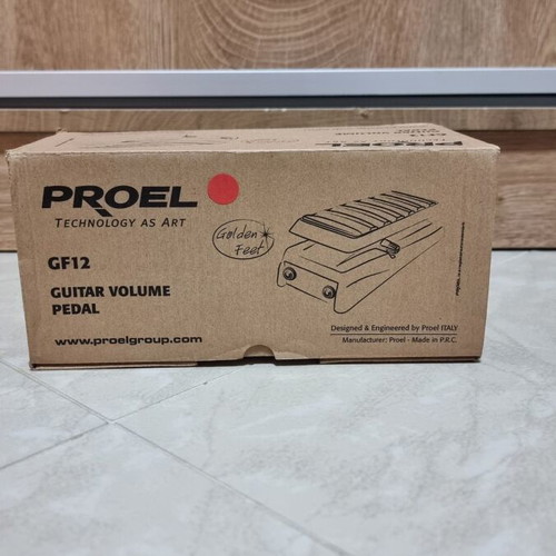 Proel GF12 Golden Feet volume pedal new