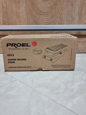 Proel GF12 Golden Feet volume pedal new