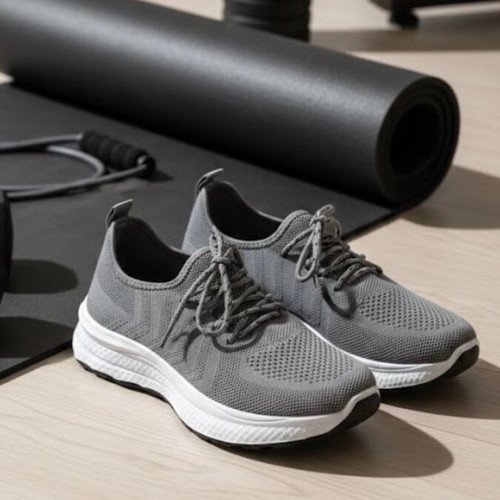 Unisex sport shoes like new, gray, size 38