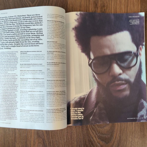 GQ Magazine British Edition September 2021 The Weeknd Cover