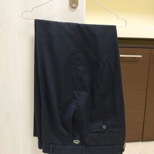 Lacoste men's dark blue pants size 46 like new