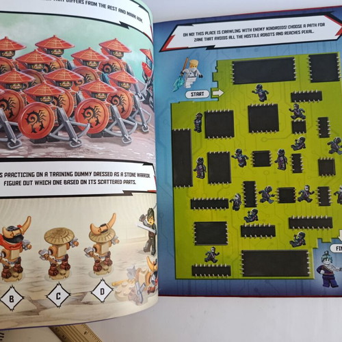 Lego Ninjago children's book like new 6+