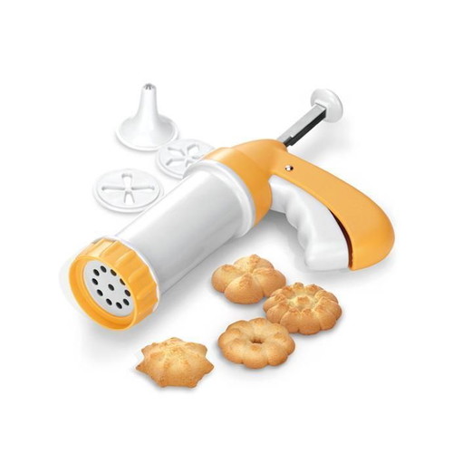 Tescoma Cookie Press and Decorator with 16 Shapes new