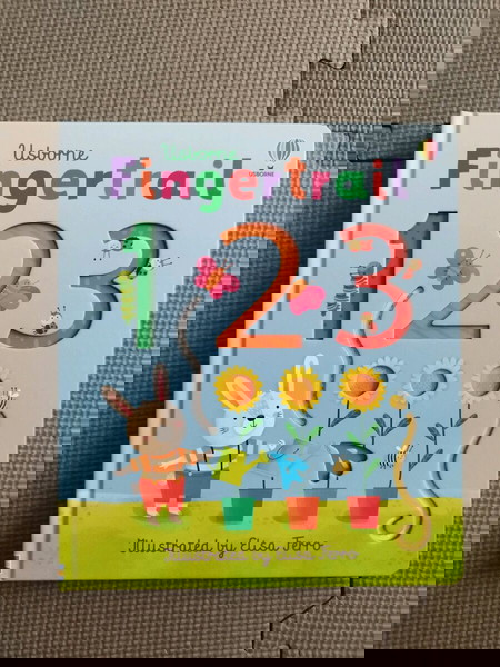 Usborne fingertrail αριθμοί