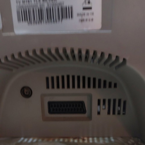 Winson CRT TV MT61 TLX Silver 14" like new with remote for retro gaming
