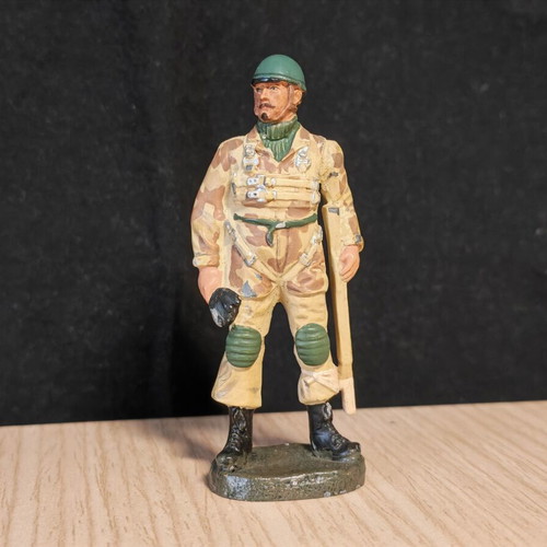 Italian Paratrooper Miniature Figure collectible, like new
