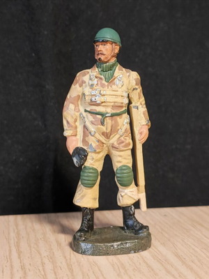 Italian Paratrooper Miniature Figure collectible, like new