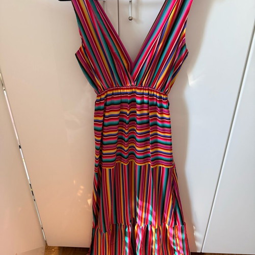 Summer dress like new, multicolored, size S