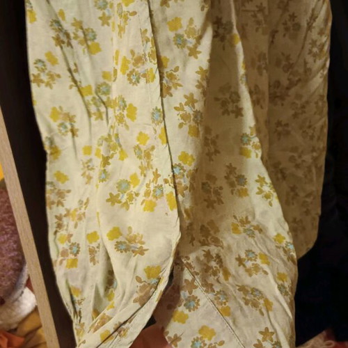 Helmi printed summer dress like new, size L, multicolored green