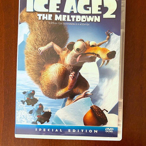 Ice Age 2 The Meltdown DVD like new, dubbed, animated comedy
