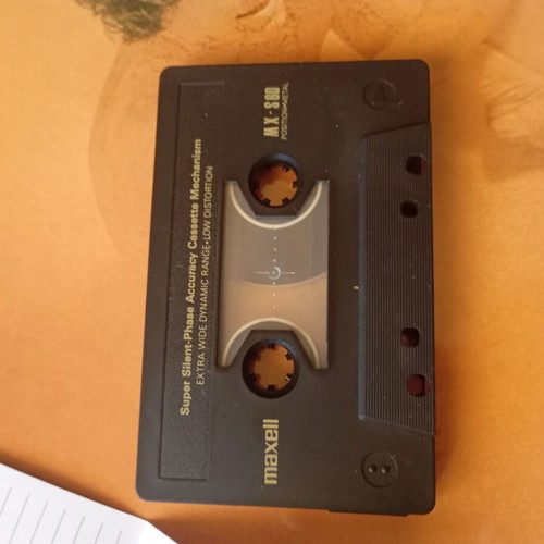 Maxell MX-S60 metal cassette used, super silent phase accuracy