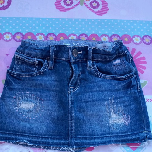 GAP denim skirts like new, pack of 2, blue, 4 years, 104 cm