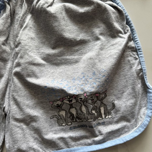 Summer pajama set, grey, size XL