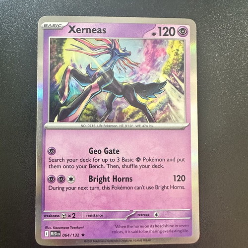 Xerneas Mega Evolution (064/132) Pokemon card