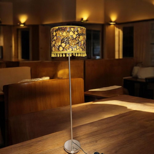 Gold style 60s floor lamp new, dimensions 1.65x35x20 E27