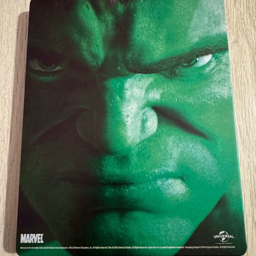 Marvel Hulk Blu-ray Steelbook like new with subtitles