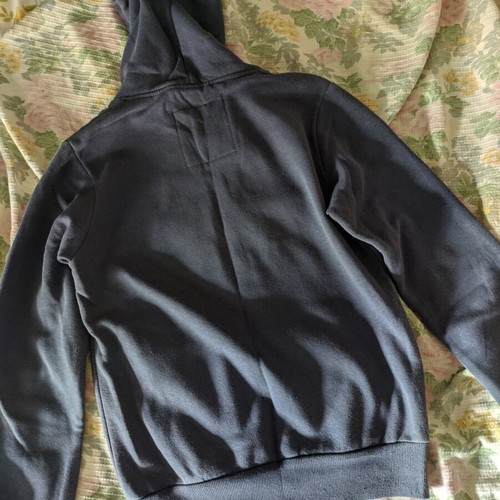 Women's Hoodie with England Flag used, size XS, blue