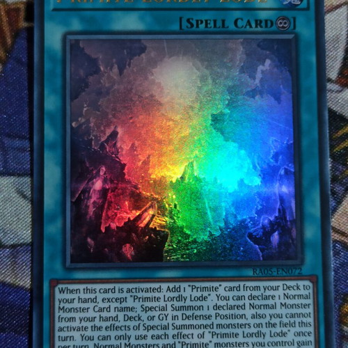 Primite Lordly Lode Ultra Rare κάρτα Yu-Gi-Oh! Continuous Spell