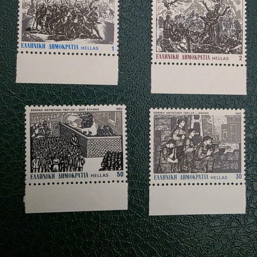 Complete sets of mint stamps 1978-1982, new