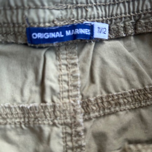 Original Marines Khaki Bermuda Shorts for Boys Size 11-12 Years like new