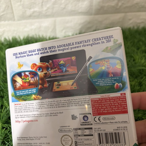 Petz Fantasy 3D Nintendo 3DS game used