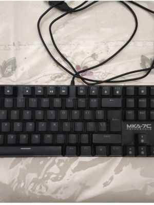 Armaggeddon Mechanical Keyboard MKA-7C Psyhceagle Black used