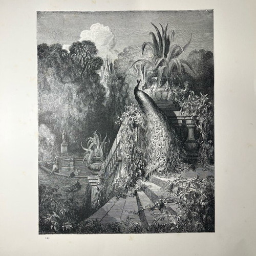 Gustave Doré engraving used, 29x36 cm