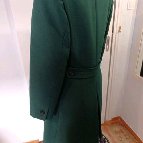 Authentic vintage green coat like new, size S