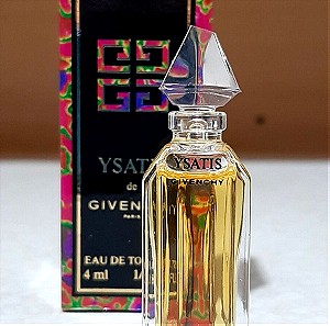 Ysatis by Givenchy , 4ml edt mini , 1st original formula, new, never used, μινιατουρα