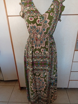 Shein cotton dress colorful, like new, size small