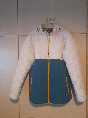 VANS puffer jacket XL beige like new