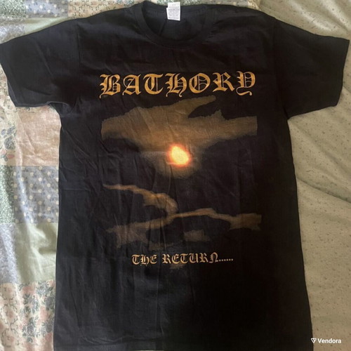Bathory t shirt size S like new, black