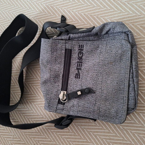 Energie crossbody shoulder bag refurbished, grey