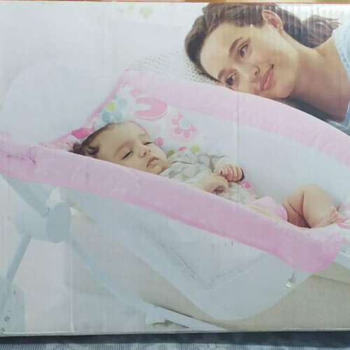 Baby cot and cradle like new with music and rocking function