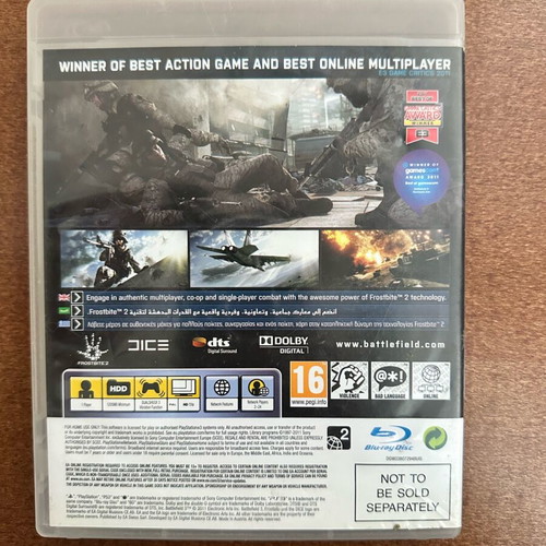 Battlefield 3 PS3 used in good condition