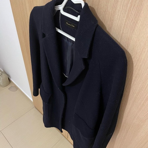 Massimo Dutti dark blue coat used in good condition