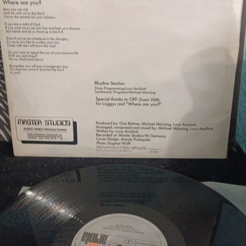 16 Bit Where Are You? vinyl record used, electronic