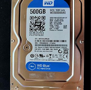 HDD WD Blue 500GB 3.5"