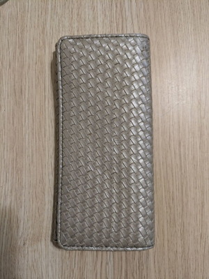 Gray wallet like new, unused